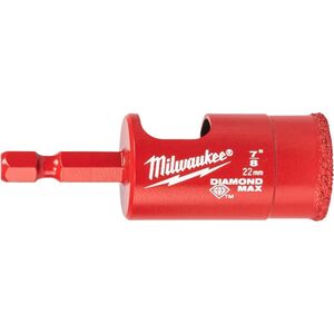 MILWAUKEE DIAMOND CROWN HEX 22mm