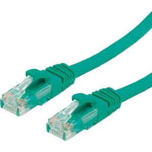Καλώδιο Patch - RJ- 45 (M) - RJ- 45 (M) - 7 m - UTP - CAT 6a - πρεσαριστό, λείο - πράσινο, RAL 6016 (21.99.1446)