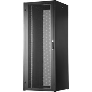 Szafa sieciowa stojąca Hyper Pro 19" 42U rack 800x800, drzwi przód perforacja, czarny, 1000kg