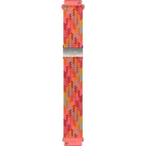 Polar watch strap 20mm S/L, red braided