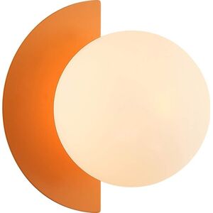 Kinkiet Italux Italux Nauti WL-37482-OR kinkiet lampa ścienna 1x25W G9 pomarańczowy/biały