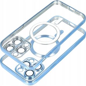 OEM Futerał ELECTRO MAG COVER kompatybilny z MagSafe do SAMSUNG S24 niebieski
