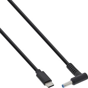 Kabel USB InLine InLine® USB Type-C to HP Notebook (round/small) charging cable, 2m