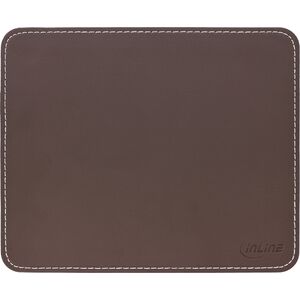 Podkładka InLine InLine® Mouse Pad Premium PU Leather 255x220x3mm brown