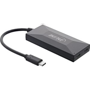 InLine InLine® USB 3.2 Gen.1 OTG Hub, USB Typ-C to 2 Port Typ-C and 3 Port Typ-A, without power supply