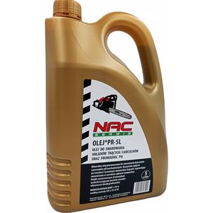 NAC OIL FOR GUIDE RAILS AND CHAINS 5L GOLD