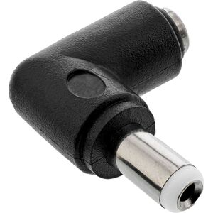 InLine InLine® DC Adapter, 5.5x2.5mm DC Plug Male / Female Angled