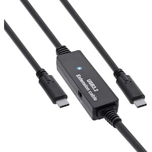 InLine InLine® USB 3.2 Gen.1 active cable, USB-C male to USB-C male, 5m