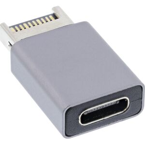 InLine InLine® USB 3.2 adapter, internal USB-E front panel male to USB-C female