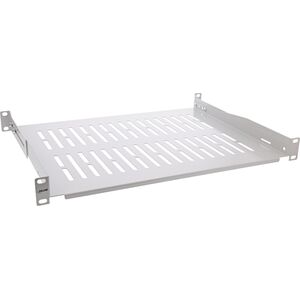 InLine InLine® 19" shelf, 350mm, 50kg, 1U, RAL 7035 grey