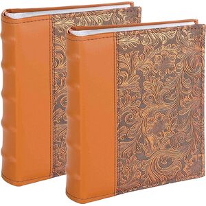 Victoria Collection Album B 10x15/200M Flower-4, gold 2pcs