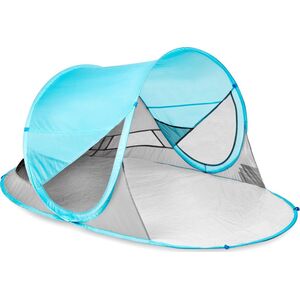 Spokey Namiot plażowy Stratus samorozkładający z filtrem UV niebieski (926782)