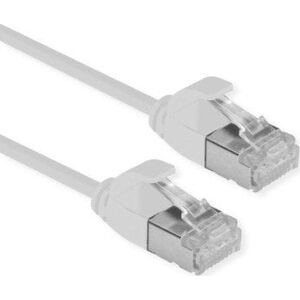 Roline ROLINE F/UTP DataCenter Patch Cord Cat.6A (Class EA), LSOH, bardzo cienki, szary, 1,5 m