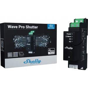 Przekaźnik DIN z pomiarem energii Shelly Qubino Wave Pro Shutter