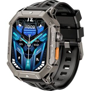 Smartwatch Rubicon SmartWatch Rubicon RNCF24 szary silikon BT Call rozmowy .