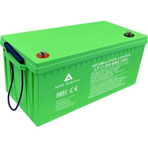 AZO Digital Akumulator LiFePO4 LP12-200 200Ah 12V 150A Bluetooth mata grzewcza