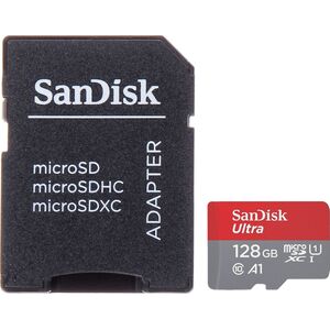 Karta SanDisk Ultra MicroSDXC 128 GB Class 10 UHS-I/U1 A1  (SD-MICRO-10/128-SAND)
