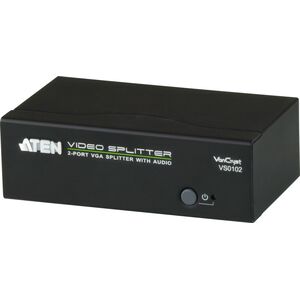Διαχωριστής VGA ATEN με Ήχο, 2 θύρες, 450 MHz - VS0102