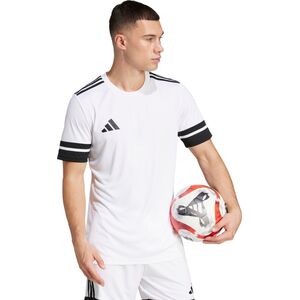 Koszulka męska adidas Squadra 25 biało-czarna JG5835 XL