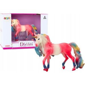 Figurka LeanToys Figurka Kolekcjonerska Duży Jednorożec Różowy 11 CM