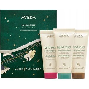 Aveda AVEDA_SET Hand Relief Iconic Aromas Trio Moisturizing Creme κρέμα χεριών Sweet Cherry Almond Aroma 40ml + Moisturizing Creme κρέμα χεριών Calming Shampure Aroma 40ml + Moisturizing Creme κρέμα χεριών Invigorating Rosemary Mint Aroma 40ml