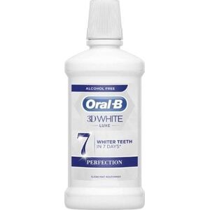 Oral-B 3D White Luxe Perfection Płyn do płukania ust 500 ml, Bez alkoholu (4031015)