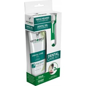VETS BEST DENTAL GEL+ΟΔΟΝΤΟΒΟΥΡΤΣΑ