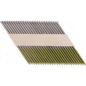 MAKITA PAPER-COATED NAILS 34deg 3.3x75mm /3000pcs. SMOOTH, UNCOATED