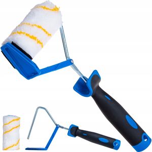 Wałek malarski z rączką 2K do malowania odcięć – poliakryl 10cm 30mm fi-6mm
