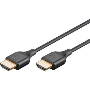 Slim Przewód HDMI o dużej szybkości transmisji z Ethernetem - Długość kabla 0.5 m