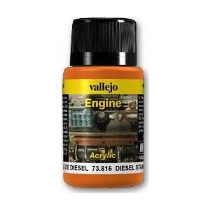 Vallejo Engine Effects Diesel Stains / Olej Napędowy uniwersalny