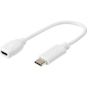 Προσαρμογέας USB Vivanco Vivanco προσαρμογέας USB-C - microUSB (37558)