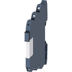 Siemens Przekaźnik sprzęgający z przekaźnikiem wtykowym styk 1P 24V AC/DC przył. śrubowe szer. 62mm 3RQ3118-1AB00