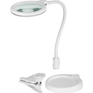 Goobay Lampa lupa LED z podstawą/zaciskiem, 6 W