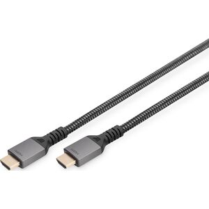 Kabel Digitus HDMI - HDMI 3m szary (DB-330200-030-S)