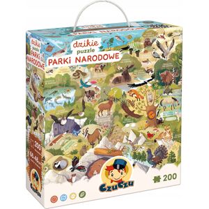 Czuczu Puzzle Dzikie puzzle - Parki Narodowe 200 elementów