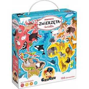 Czuczu Gra Memory Zwierzęta świata