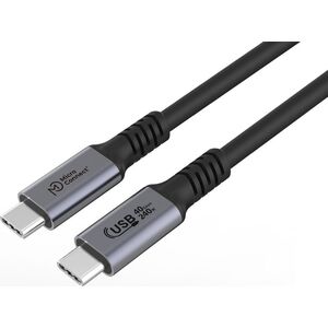 Kabel USB MicroConnect USB-C - USB-C 3 m Czarny (USB4CC3-240W)