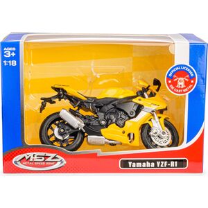 Daffi Model MSZ 1:18 Yamaha YZF-R1 żółty M-319 33198