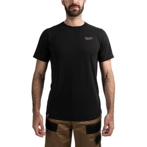 Milwaukee MILWAUKEE T-SHIRT Z KRÓTKIM RĘKAWEM - CZARNY HTSSBL-XL