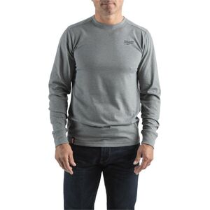 Milwaukee MILWAUKEE T-SHIRT Z DŁUGIM RĘKAWEM - SZARY HTLSGR-S