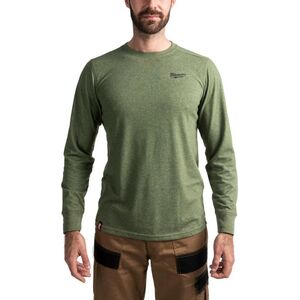 Milwaukee MILWAUKEE T-SHIRT Z DŁUGIM RĘKAWEM - ZIELONY HTLSGN-XXL