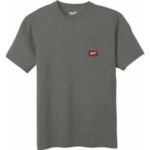 Milwaukee MILWAUKEE T-SHIRT Z KIESZONKĄ Z KRÓTKIM RĘKAWEM - JASNOSZARY WTSSGR-M