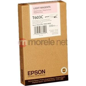Tusz Epson Wkład atramentowy Stylus do 7800/9800 light magenta (220ml) (C13T603C00)