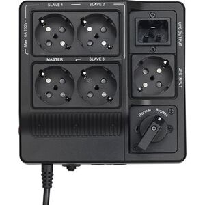 Listwa zasilająca PowerWalker 4 gniazda czarna (10120500)