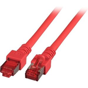 EFB Patchcord, Cat.6, S/FTP, PIMF, 1.5m, czerwony (K5512.1,5)