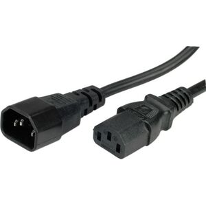 Kabel zasilający Value power cord, IEC320 C13-C14, 1.8m, czarny (19.99.1515)