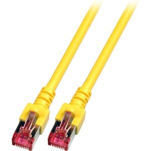 EFB Patchcord, Cat.6, S/FTP, PIMF, 7.5m, żóżłty (K5511.7,5)