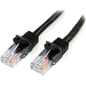 StarTech RJ-45/RJ-45 kat.5e U/UTP Czarny 5m (45PAT5MBK)