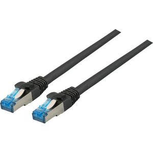 EFB RJ45 Patch Cable S/FTP, Cat.6A,Cat.7 RohCable TPE superflex, 2m, black (K5525FSW.2)